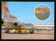 Russia USSR 1986 Stationery Pc Anapa. Airplane At The Airport - Airships