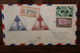 Cote Française Des Somalis France 1949 DJIBOUTI USA NY Par Avion Air Mail Colonie Cover Poste Aerienne Cinquantenaire - Lettres & Documents