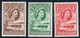 1955 - Bechuanalanda Protectorate - 15 Cents  3 Values., #154-56 - 1885-1964 Bechuanaland Protettorato