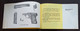 Yugoslavia - Pistol Handgun Shooter Brochure - Mod 70 Cal. 7,65 Mm And 9 Mm - Otros & Sin Clasificación