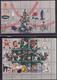 Delcampe - 23599# DANEMARK BEL ENSEMBLE DE VIGNETTES DE NOEL DANMARK CINDERELLA CHRISTMAS - Feuilles Complètes Et Multiples