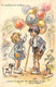 Illustrateur: Germaine  Bouret    Le Marchand De Ballons ........    (voir Scan) - Bouret, Germaine