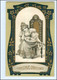 U7675/ Schöne Jugendstil Litho Prägedruck AK Christmas 1918 Frau Mit Laute  - Other & Unclassified