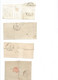 LOT    4  MARQUES POSTALES     2 SCANS - 1801-1848: Précurseurs XIX