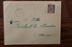 Senegal 1909 France Kaolack Cover Enveloppe Colonie French Pour Radebeul Bei Dresden Allemagne Germany - Storia Postale