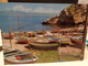 2 Cartoline  Pizzo Prov Vibo Valentia   Spiaggia Seggiola E Spiaggia Marina Barche - Vibo Valentia
