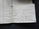 Delcampe - Forwarded Letter / Forwarder 1858 Campeche Mexico -Lyon Via Marseille Blauer Stp. Forwarded By Rabaud Brothers Marseille - Mexico