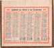 CALENDRIER 1922 Sur Carton Fort - Almanach Des Postes Et Des Télégraphes - Formato Piccolo : 1921-40