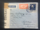 PORTUGAL 1941 Air Mail Cover With Censor Tape Faro To Aylesbury GB - Cartas & Documentos