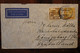 Nederl Indie 1937 Makasser Cover Air Mail Par Avion Luftpost Flugpost Germany Netherland Nederland Hollande Indonesia - Netherlands Indies