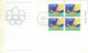 CANADA  1975 FDC B4,B5,B6,B4-B6 MONTREAL OLYMPICS - Covers & Documents