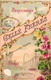 4 Cartes Chromo Gellé Frères Parfum 1898 Calendrier Paris Pierrot Bouquet De Trianon Regina Bouquet Idylle   Lith.Baily - Profumeria Antica (fino Al 1960)