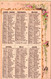 Delcampe - 4 Cartes Chromo Gellé Frères Parfum 1898 Calendrier Paris Pierrot Bouquet De Trianon Regina Bouquet Idylle   Lith.Baily - Profumeria Antica (fino Al 1960)