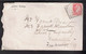 CANADA Cover Small Queen - Halifax &  Fredericton Squared Circle Cancels 3 - Cartas & Documentos