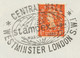 GB SPECIAL EVENT POSTMARKS 1961 STAMPEX CENTRAL HALL WESTMINSTER LONDON S.W.I - Storia Postale