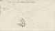 GB 1863 QV 6 D Lilac W Small White Corner Letters (LK) Sound Used VF Cvr HAMBURG - Storia Postale