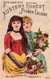 4 Cards Austen's Flower COLOGNE Perfume - Antiquariat (bis 1960)