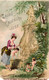 7 Cards Hoyt's German Cologne Perfume Calendar 1888 1890 - Vintage (until 1960)