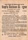 Delcampe - 7 Cards Hoyt's German Cologne Perfume Calendar 1888 1890 - Vintage (until 1960)