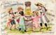 5  Cards Hoyt's German Cologne Perfume Calendar 1894 1892 - Profumeria Antica (fino Al 1960)
