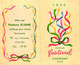6 Calendriers De Cheramy Paris La Rose  Muguet  Festival Espace Joli Soir 1938 1939 1955 1957 1963 1965 - Antiquariat (bis 1960)