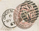 GB 1867 QV 1d Pink Envelope With Printing Date 20.2.67 "LONDON-S.W / S.W / 17" - Briefe U. Dokumente