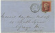 GB 1866 QV 1d Rose-red Pl.82 With Rare Variety: Thick (double?) Letter "B" (BI) - Brieven En Documenten