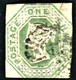 GB 1847 1s SG 54 Used QV Light Daage R Ight Side (002941) - Used Stamps