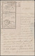 LAC Non Affranchie Datée De Hoogstraeten (1875) + Cachet DC Et Port "2" > Gand / Intérieur Déclaration De Versement DC G - Post-Faltblätter