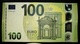 100 EURO DRAGHI  R008A3 Germany  Serie RB  Perfect UNC - 100 Euro