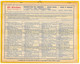 CALENDRIER GF 1969 - Château De Loubressac 46 Lot, Imprimerie Oberthur Rennes - Grand Format : 1961-70