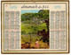 CALENDRIER GF 1969 - BEOST 64 Basses Pyrénées, Imprimerie Oberthur Rennes - Grand Format : 1961-70