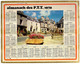 CALENDRIER GF 1970 - Rochefort En Terre 56 Morbihan, Imprimerie Oberthur Rennes - Grand Format : 1961-70