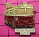 113a Pin's Pins / Beau Et Rare / THEME : TRANSPORTS / AUTOBUS  ELECTRIQUE AMICALE ALSACE U.T.N - Transport