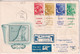 ISRAEL - 1955 - ENVELOPPE FDC RECOMMANDEE De JERUSALEM Par AVION => JOINVILLE LE PONT - Briefe U. Dokumente