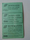 ZA364.24 Boarding Pass  UK London Heathrow Airport - Flight  MA350  Hungarian Airline MALÉV Ca 1960 - Bordkarten