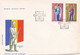 A2661- Uniforme Militare Romanesti Dorobant 19877, Republica Socialista Romania, Bucuresti 1980 3 Covers FDC - FDC