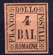 Romagne - 4 Baj * Difetto Dello Stereotipo Pos. 48  Sass. 5a - Romagne