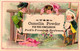 2 Cards Peck's Premium Perfumes Camillia Powder - Profumeria Antica (fino Al 1960)