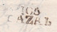 1814 - Marque Postale 106 CAZAL (24 X 4 Mm ) Casale  (Marengo)  Sur LAC Vers TORINO Turin - Taxe 6 - Contrôle 2 Au Verso - 1792-1815: Départements Conquis