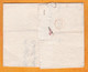 Delcampe - 1814 - Marque Postale 106 CAZAL (24 X 4 Mm ) Casale  (Marengo)  Sur LAC Vers TORINO Turin - Taxe 6 - Contrôle 2 Au Verso - 1792-1815: Conquered Departments