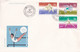 A2727 - Sport - Gimnastica Jocuri Olimpice Los Angeles '84, Republica Socialista Romania, Bucuresti 1984 3 Covers FDC - FDC