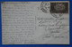 P8 MAROC BELLE CARTE 1934CASABLANCA POURNANTES REDISTRIBUEE+AFFRANCH PLAISANT - Covers & Documents