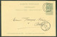 E.P. Carte 5 Centimes Datée De RACHAMPS et Obl. Sc Relais De  BOURCY (LONGWILLY) * 21 Novembre 1899 Vers Sibret. TB  - - Briefkaarten 1871-1909