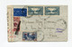 !!! LIBAN, LETTRE PAR AVION DE BEYROUTH POUR PARIS DE 1945 AVEC CENSURE - Lettres & Documents