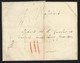 Belgique - Lettre 1650 De Ypres + "Port III" à La Craie Rouge Pour Gand + Cito X3 - 1598-1621 (Unabh. Niederlande)