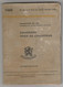 Dienst Departement Van Defensie 1954 Ministerie Van Oorlog VS-1360 Handboek Voor De Chauffeur - Dutch