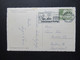 Schweiz 1953 AK Axenstrasse Am Vierwaldstättersee Mit Stempel Luzern Schweizerische Artillerietage Nach Dresden Gesendet - Storia Postale