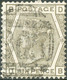 GB 1882 QV 6d Gray Pl.18 (DB) VFU Rare MAJOR ERROR & VARIETY: BROKEN CIRCLES - Abarten & Kuriositäten