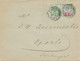 GB 1905 King EVII 1/2 D And 2 D VFU Cover To PORTUGAL, MAJOR VARIETY: 2 D RR!! - Abarten & Kuriositäten